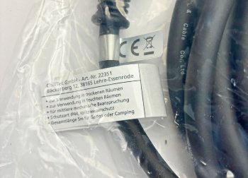 Gartensteckdose für Außen, 3-fach / IP44, 5m Zuleitung