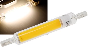 LED Strahler 8W R7s "RS118 COB8", 360°, 4200k, 950lm, 118mm, neutralweiß