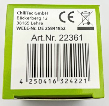 LED Strahler GU10 "LDS-50" blau, 38°, 230V/5W