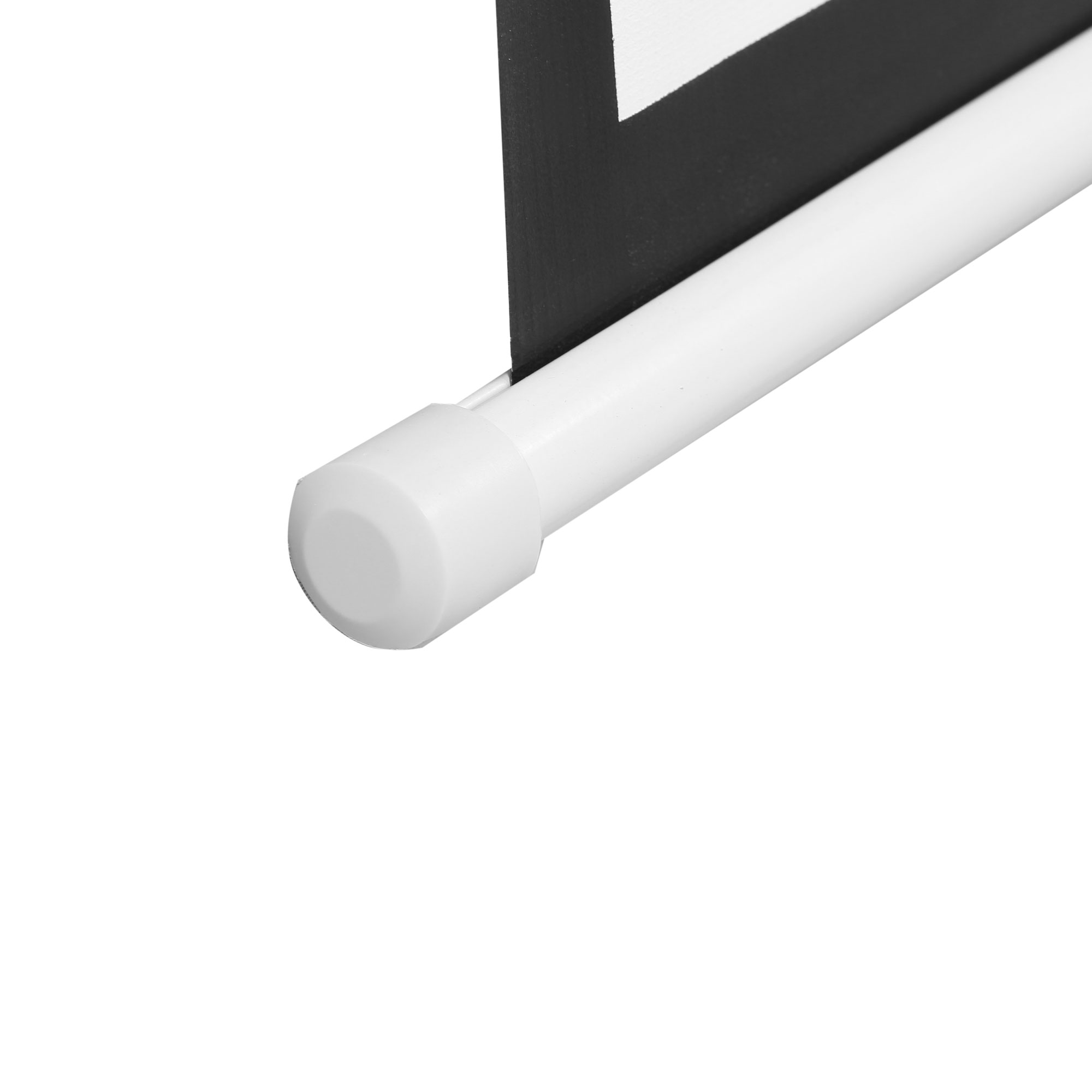 Beamer-Leinwand, 16:9 Format, Fernbedienung, 266 x 149 cm (120 Zoll), Weiß