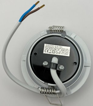LED-Einbauleuchte "Flat-26" warmweiß / 80x26mm, 3W, 370lm, weißes Gehäuse