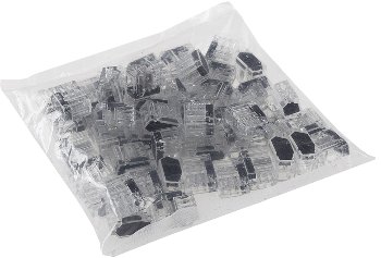Steckbare Dosenklemmen, 50er Pack, 1-polig, 3 Klemmstellen, 1-2,5mm²