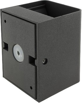 LED Wandleuchte "Fachada" / IP54, 2x3,5W, 3000K, warmweiß