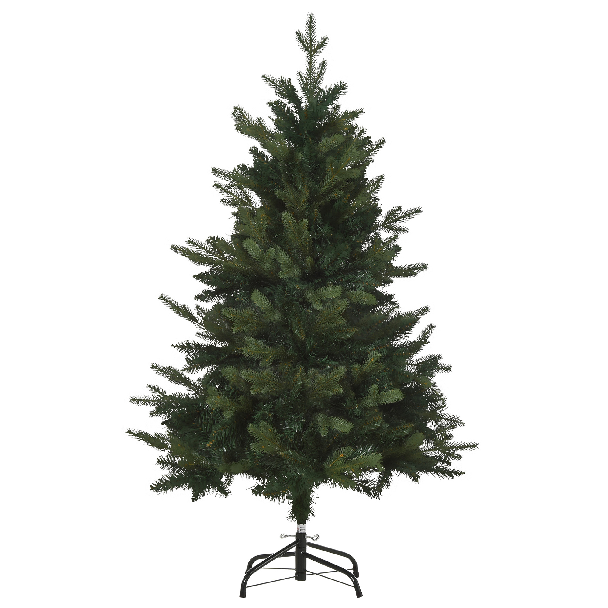 Weihnachtsbaum Christbaum Kunsttanne, 1,2 m, inkl, Ständer, Ø85 cm x 120 cm, Grün