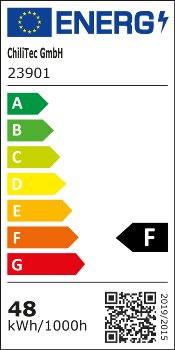 LED-Stripe "CLS-COB V2" 5m, warmweiß / 12V, 48W,  4543 Lumen