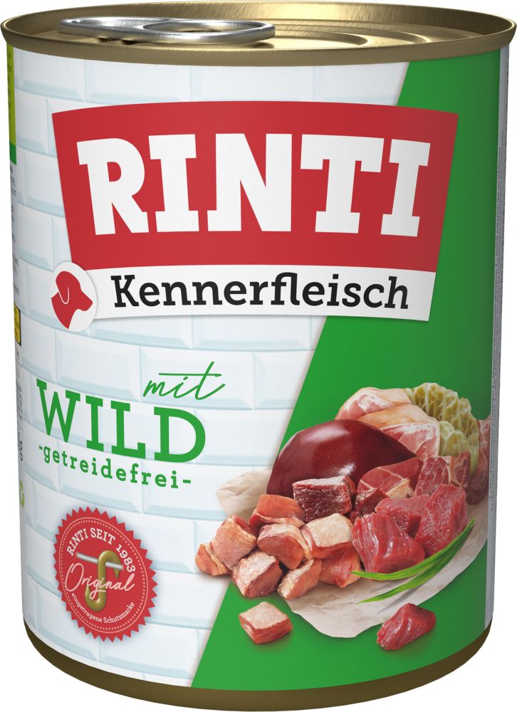 Rinti Kennerfleisch Wild - 800 g Rinti Kennerfleisch Wild - 800 g