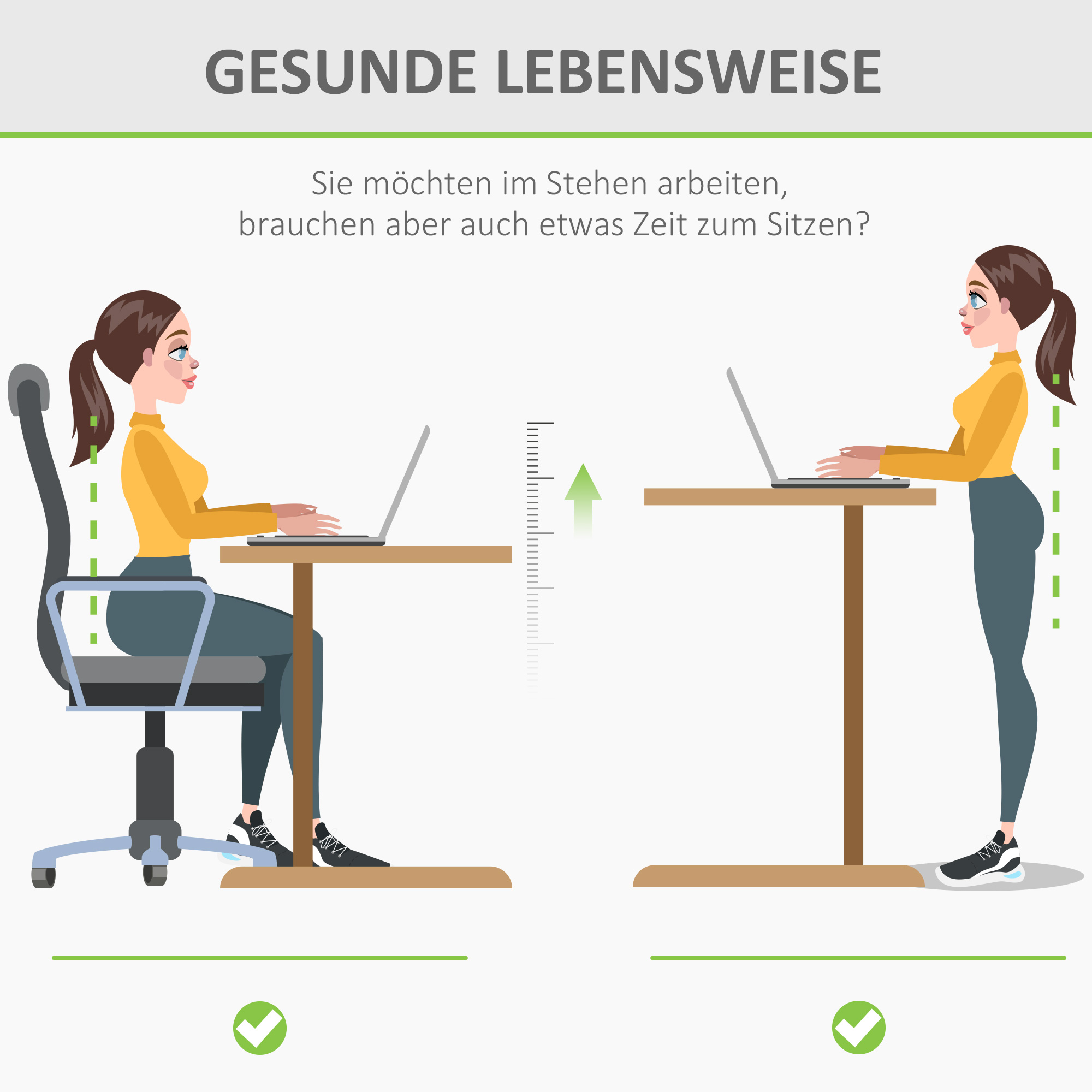 Höhenverstellbarer Schreibtisch Elektrisch 140 x 70 cm Computertisch mit 4 Memory-Steuerung, 4 tlg, Tischplatte, Steh-Sitz Tisch mit Anti-Kollision, Überhitzungsschutz Weiß