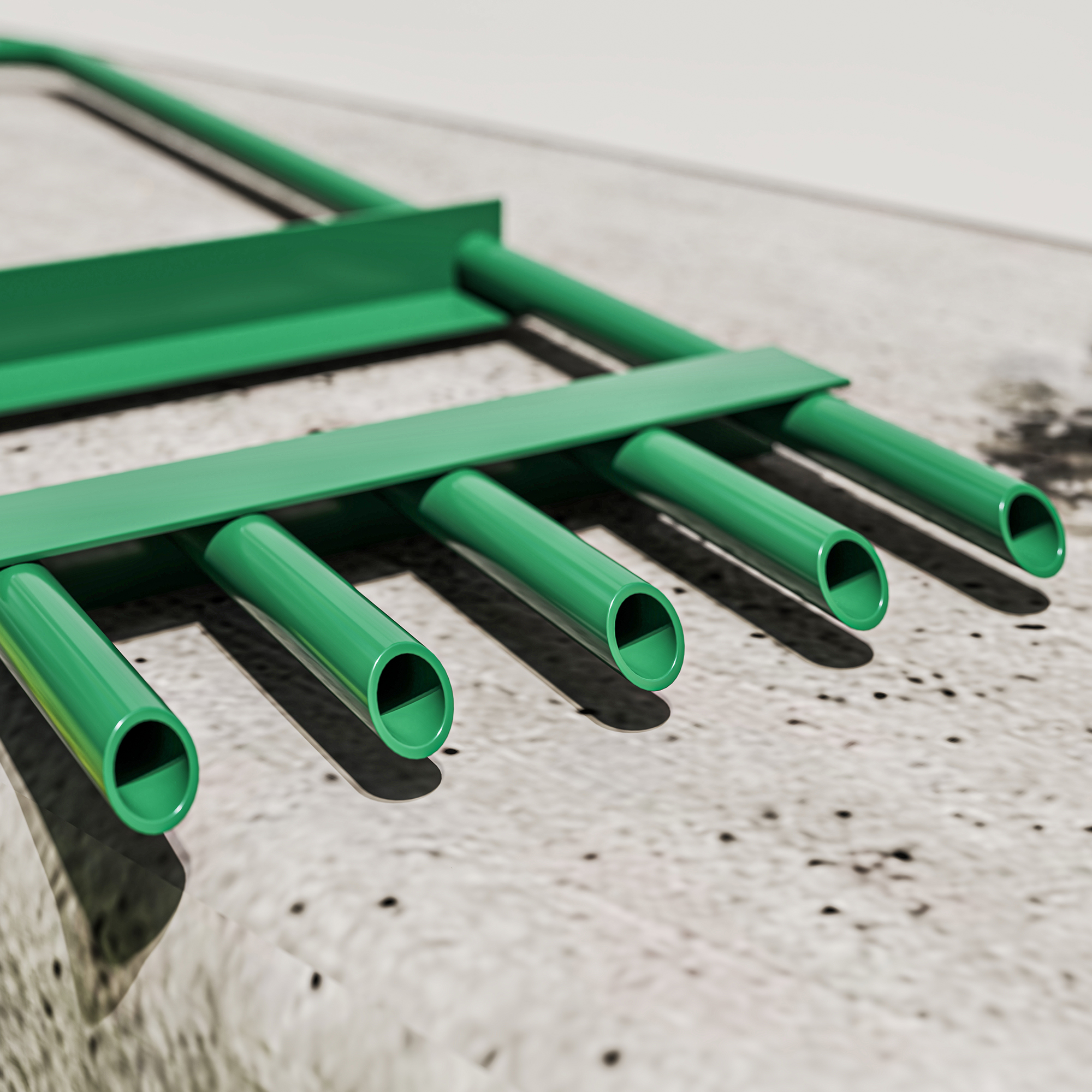 Rasenlüfter Aerifizierer für Rasen 30cm Breite Manuell Rasenbelüfter mit rutschfest Griff für Garten Höfe Dunkelgrün