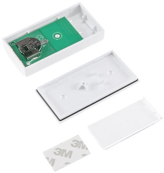 Funk-Klingeltaster "Pilota Porta" IP55 / mit Namensfeld, Batteriebetrieb