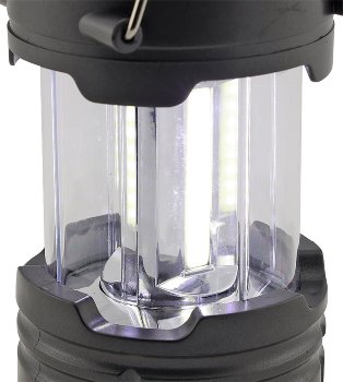 LED Camping Laterne "CL-B3", 300lm, Batteriebetrieb, ØxH 85x135mm