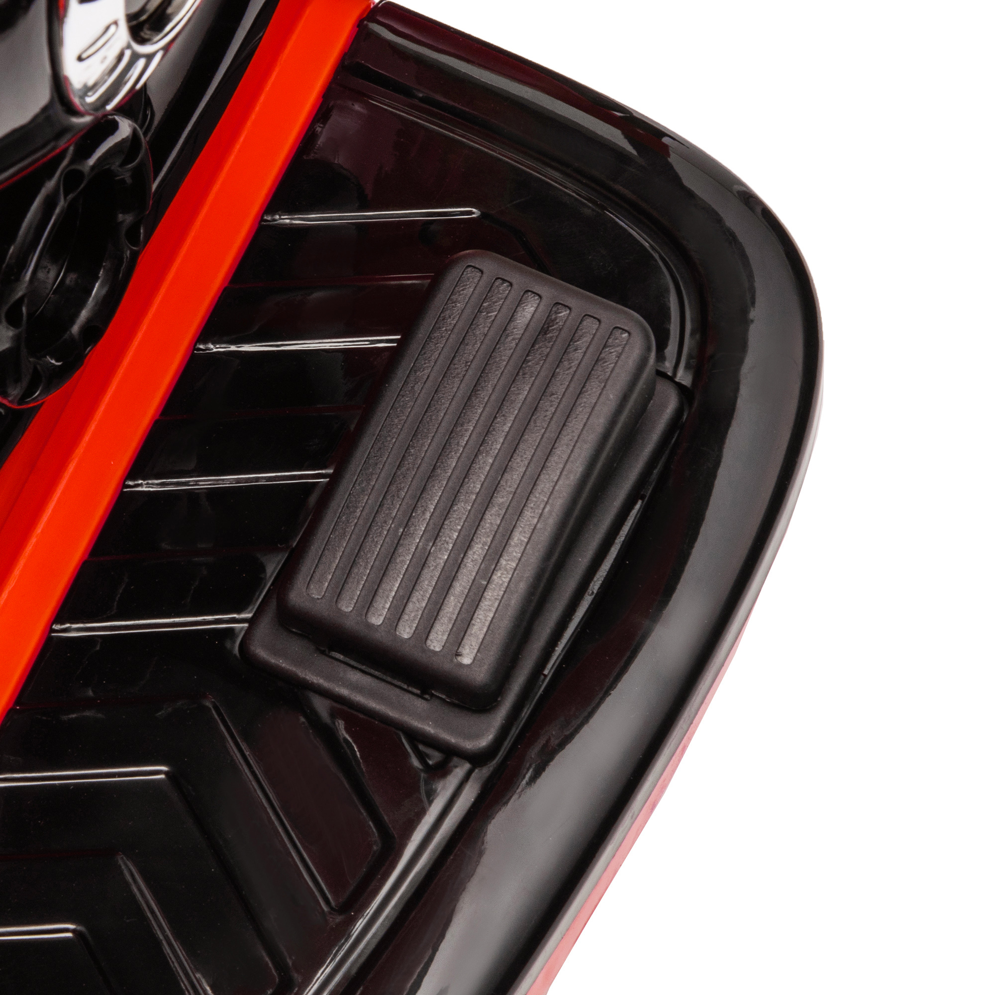 Elektro-Kinder-Motorrad, 3 Räder, 6V Batterie-Betrieb, Scheinwerfer, Musik, für Kinder im Alter von 3-6 Jahren, Rot