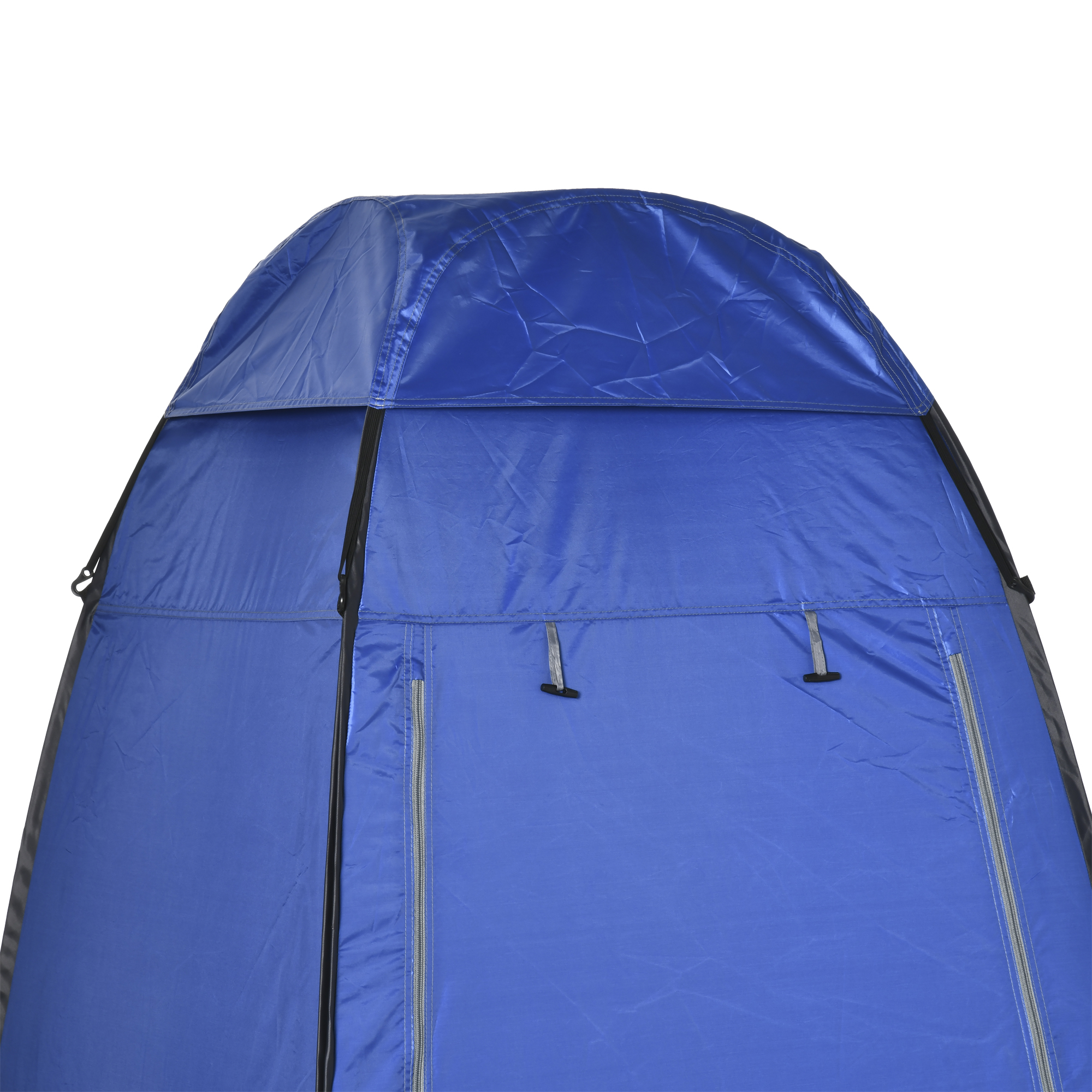 Pop up Duschzelt Toilettenzelt Camping Umkleidezelt mit Tragetasche Mobile Outdoor Toilette Umkleidekabine Lagerzelt Dunkelblau 126 x 124 x 189 cm