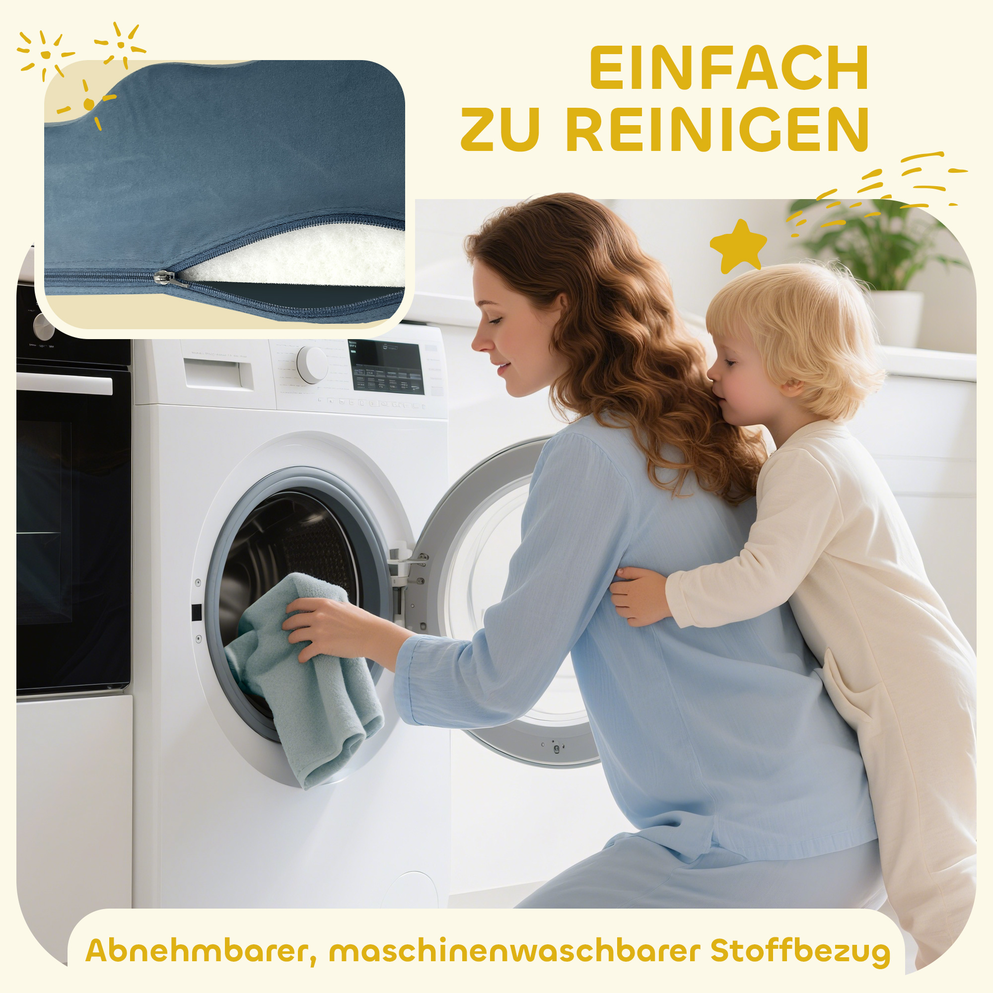 9-teiliges Soft-Baustein-Set, weiche Blöcke zum Bauen und Spielen, Indoor-Spielset für Kleinkinder, Schaumstoff, Bunt