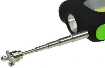LED Arbeitsleuchte "CAL-COB Flexi" / 3W, 220 Lumen, Haken, Magnetfuß, PickUp