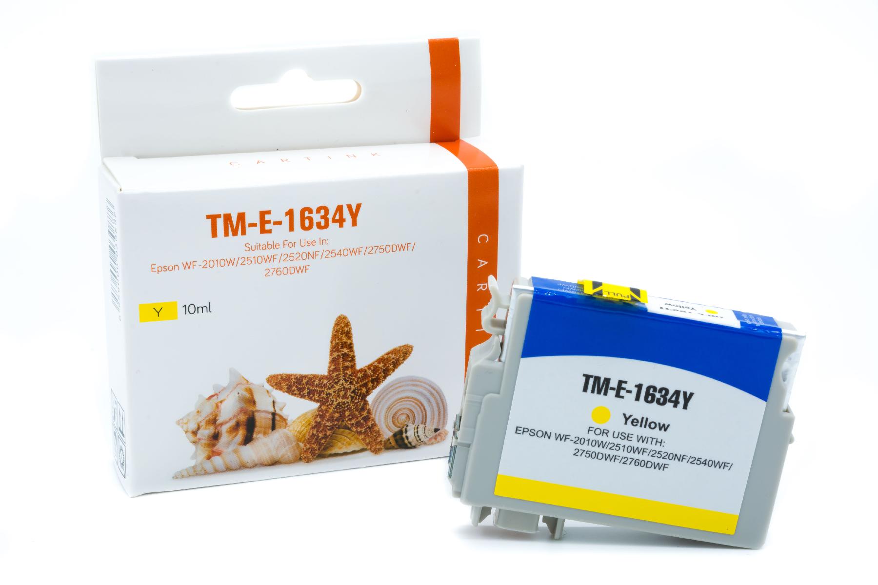 T1634XL alternativ Seestern Tinte yellow / C13T16344010 / 10