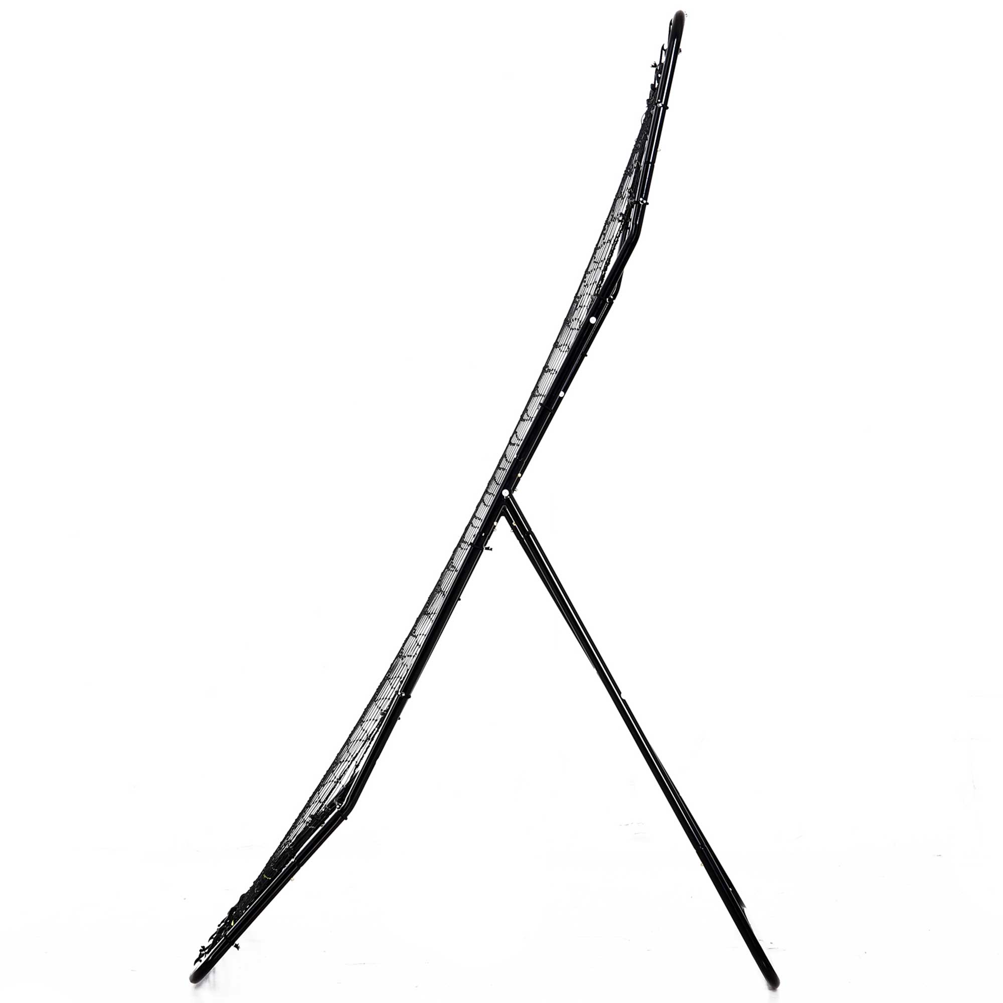 Baseball-Rückprallnetz, wetterbeständig, Metallrahmen, grüne Trefferzone, 174H x 123B x 90T cm