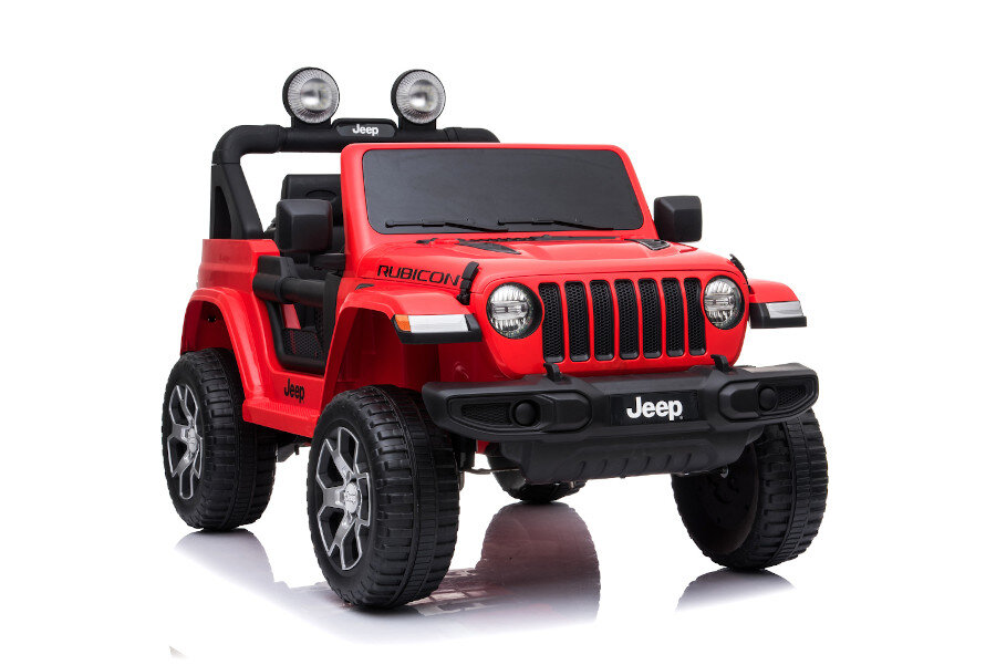 Kinderfahrzeug Jeep Wrangler Rubicon - rot