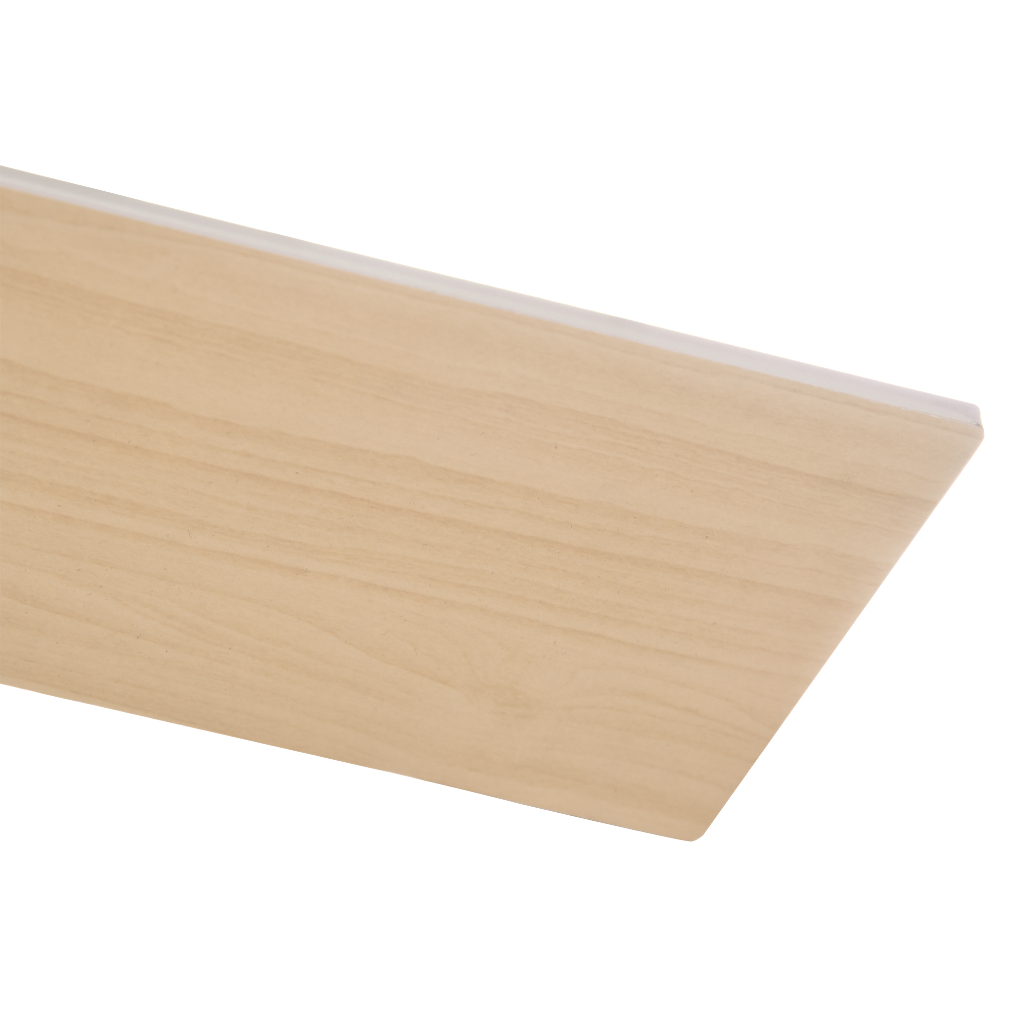 Deckenventilator mit LED-Licht, 2-in-1 Design, mit Timer, Fernbedienung, Deckenlampe mit Ventilator, Weiß+Naturholz