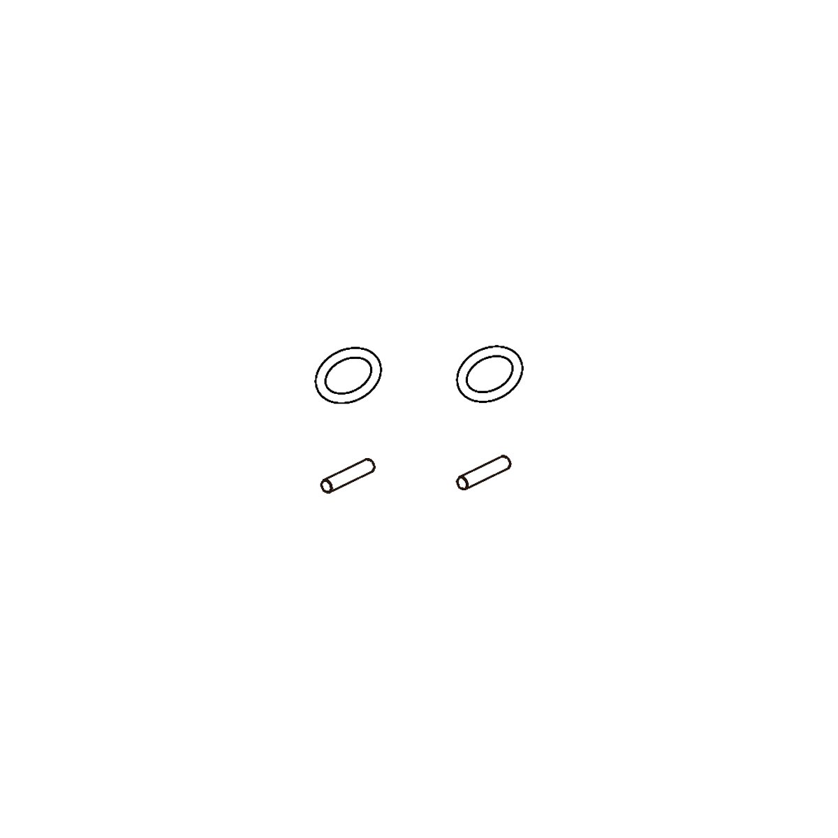 O-Ring+Stift BL8 VE4 für Radadapter O-Ring+Stift BL8 VE4 für Radadapter