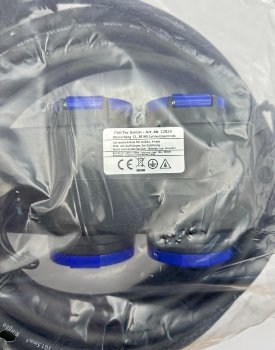 Werkstatt-Steckdose, 4-fach, 5m Kabel / IP44, mit Aufhänger, H07RN-F 3G1,5mm²