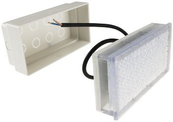 LED Pflasterstein "BRIKX 20" warmweiß / 20x10x7cm, 3W, 220lm, IP67, 230V
