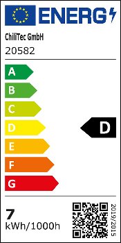 LED Unterbauleuchte "SMD pro" 60cm / 7W, 940lm, 6500k, Licht weiß