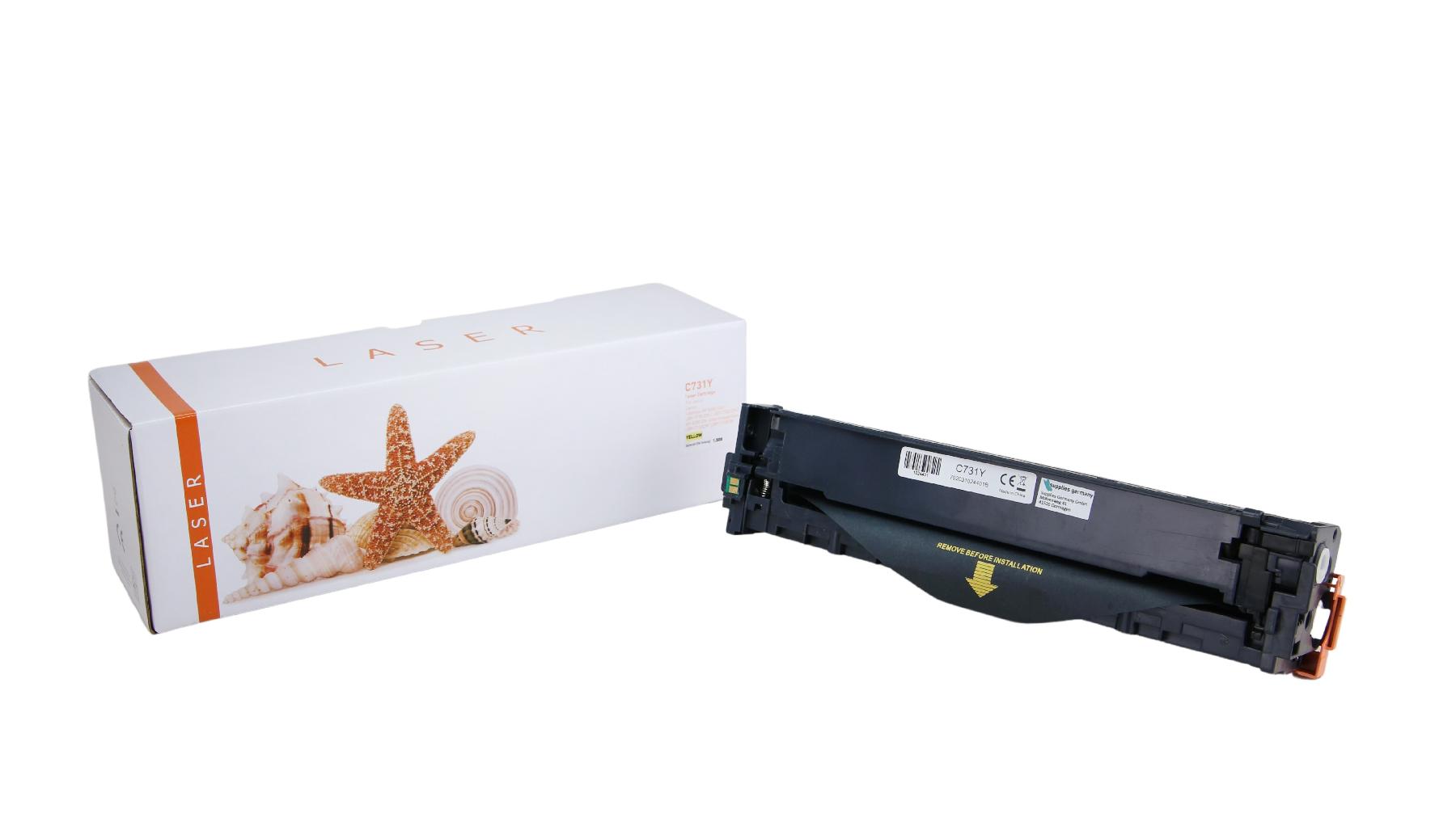 731Y alternativ Toner gelb für Canon  / 731Y / 1.500 Seiten