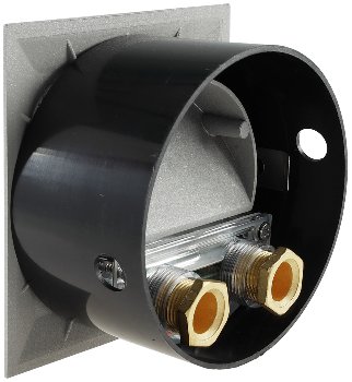 LED Wandeinbauleuchte "WEL Q14", IP65, 14 LEDs, Aluminium, warmweiß