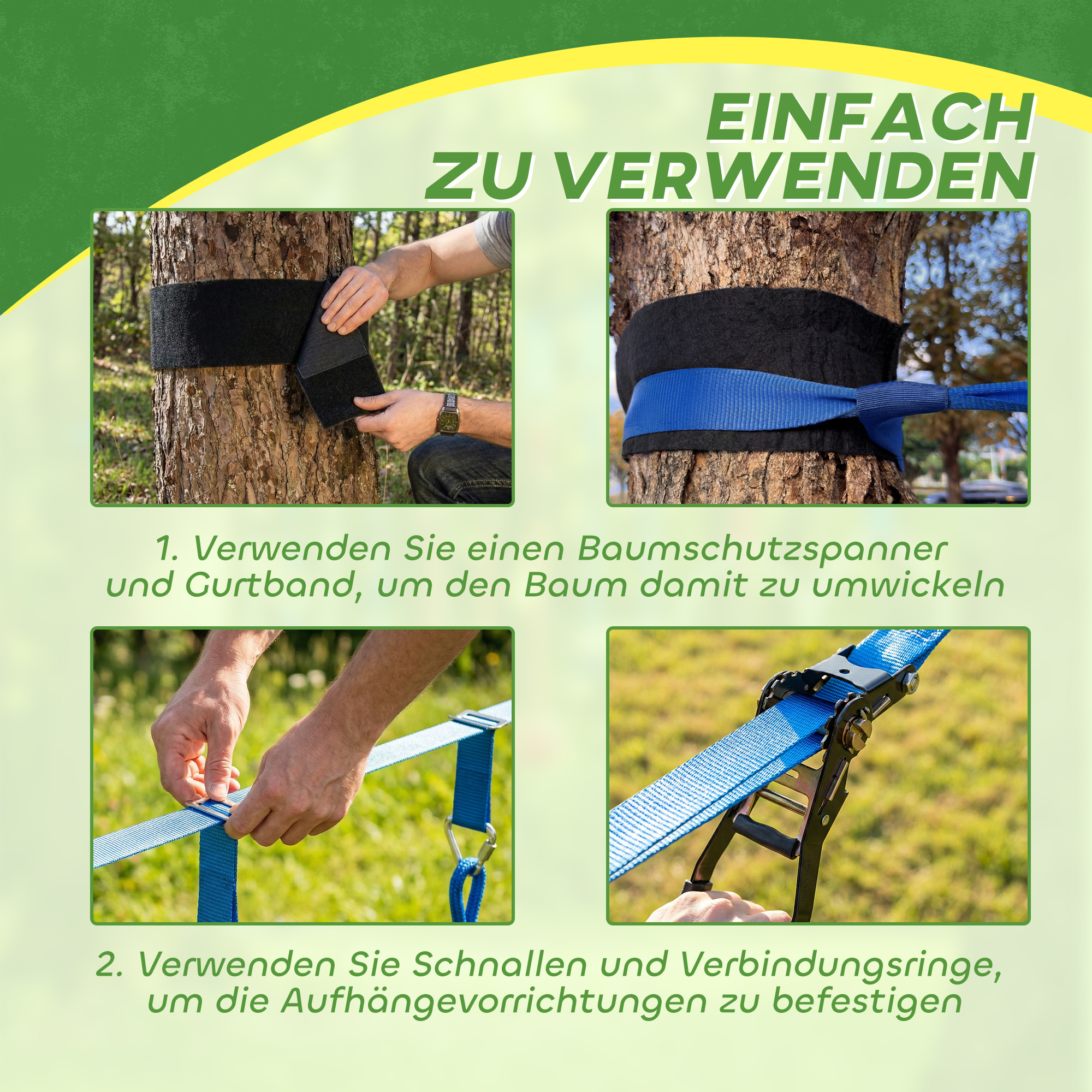 Ninja Line Kinder 24 m Slackline Set mit Turnringe 7 Hindernissen Kletterstange Balancierbrücke für 3-6 Jahre Rot+Blau