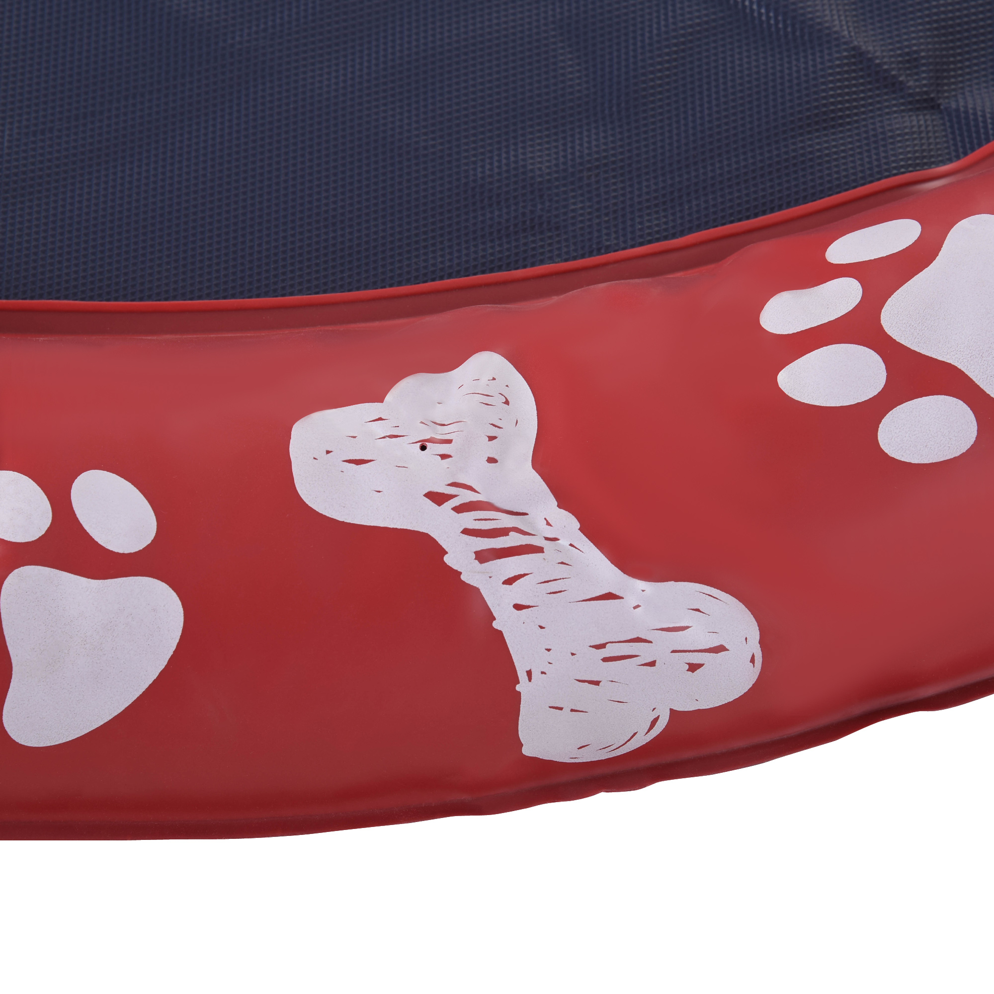Hundepool, Wasser-Spielpool, rutschfest, robust, tierfreundlich, Ø170 cm, Rot