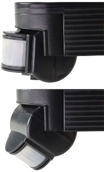 Aufputz Bewegungsmelder "CBM" 180° / IP44, 1-1200W, 3-Draht, schwarz