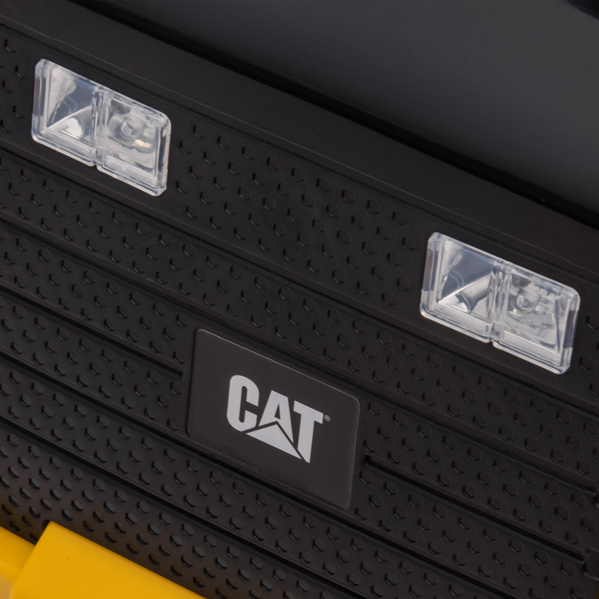 Elektro-Kipplaster für Kinder, kippbare Ladefläche, max. 3 km/h, Scheinwerfer, Hupe, gelb, 74,5 x 36 x 43,5 cm