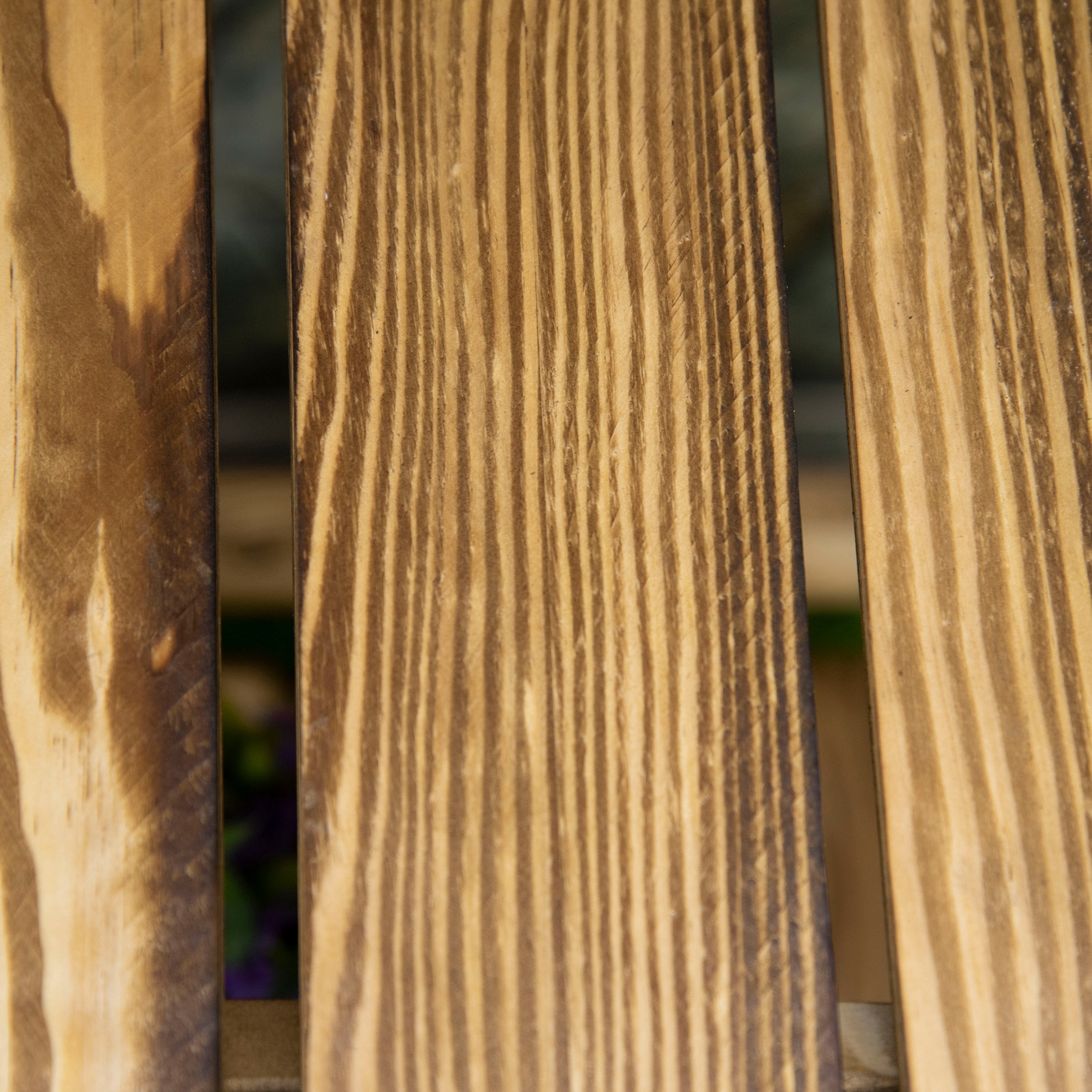 3-Etagen Pflanzenständer, klappbarer 93 cm hoch Blumenständer für Innen Außen, Pflanzenregal aus Holz, Blumentopfständer mit Tabletts, Blumentreppe für Wohnzimmer, Garten Balkon, Dunkelbraun