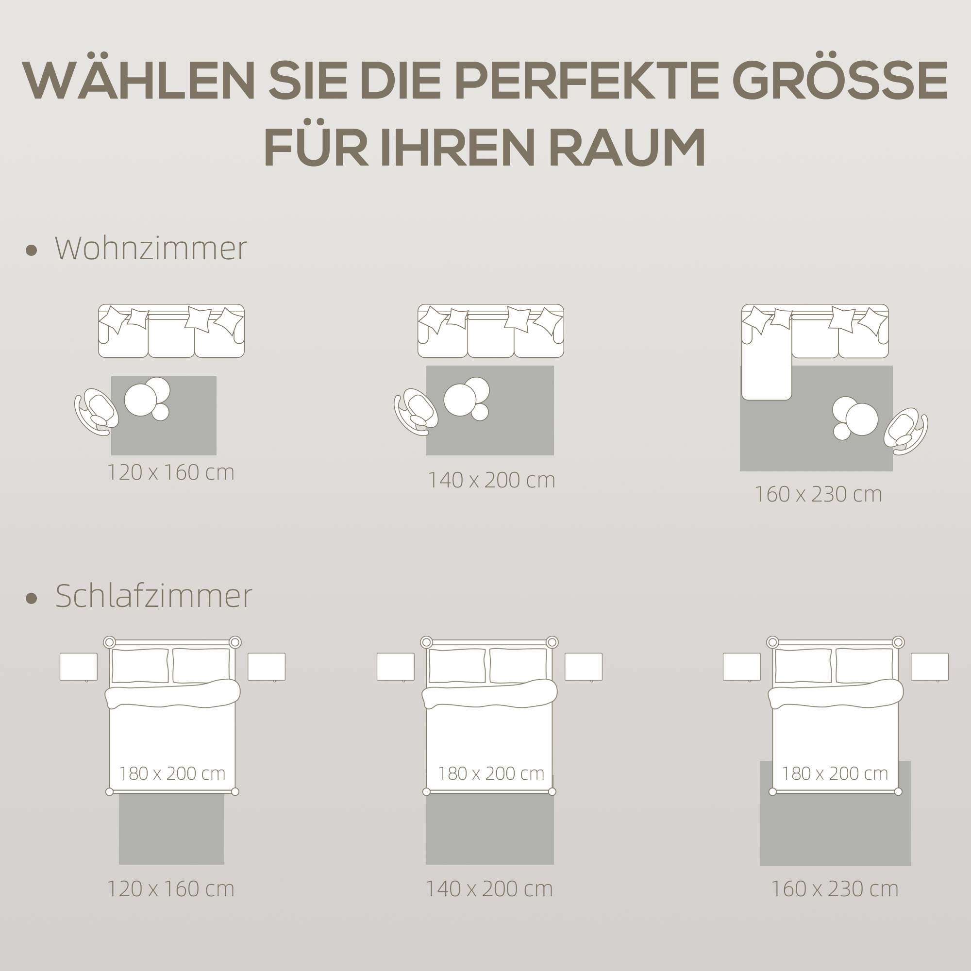 Maschinengewebter Teppich, 15 mm hoch, vielseitig einsetzbar, rutschfest, Cremeweiß