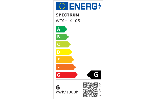 LED-Strahler GU10, 6W, 460 lm, tageslichtweiß, 10° Abstrahlwinkel