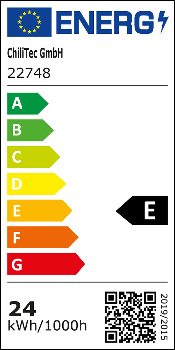 Wand- & Deckenleuchte "HP-25" IP65, 60cm / 24W, 4000k, neutralweiß, 2650 Lumen