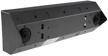 4-fach Steckdosenblock+2x USB, anthrazit, 250V~/ 16A, Aufbaumontage, USB 3,1A