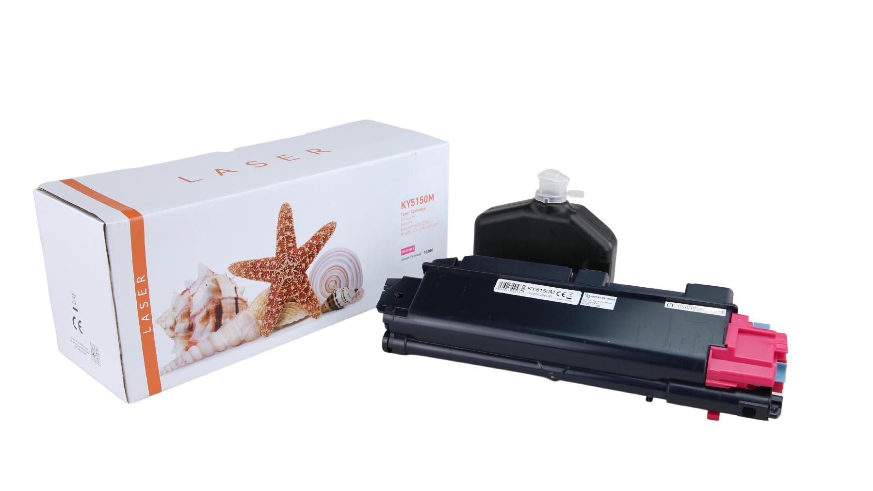 TK5150M alternativ Toner magenta für Kyocera  / TK5150M / 10.000 Seiten