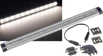 LED Unterbauleuchte "CT-FL30" 30cm, 278lm, 3 Watt, 4000K / tageslicht weiß