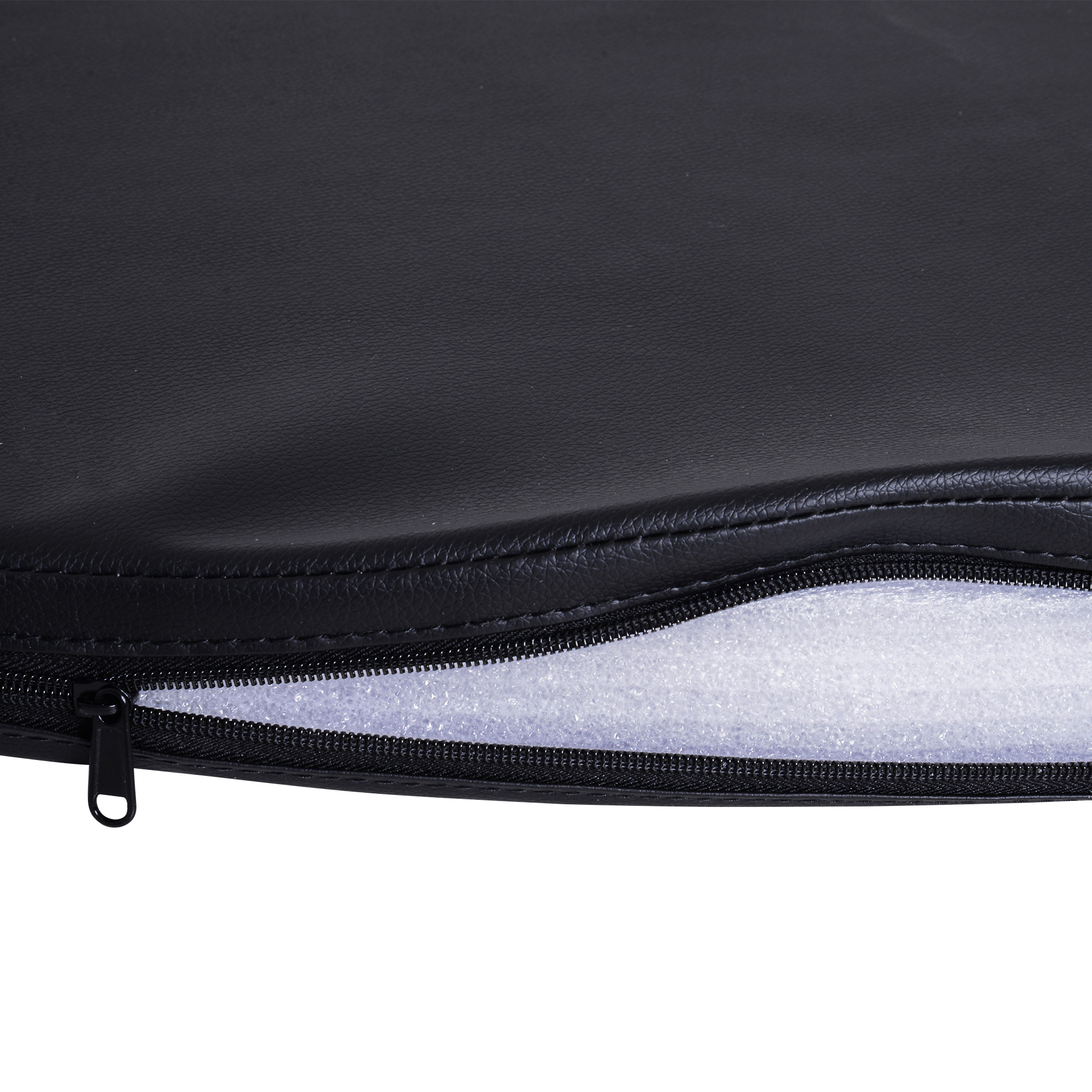 Pole-Dance-Matte, 5 cm dicke runde Kunststoff-Matte für Pole-Dance-Übungen, Gymnastik, Yoga, Schwarz