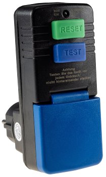 Fehlerstromschutzadapter "CT-RCD" (DI) / Personenschutz-Zwischenstecker IP54