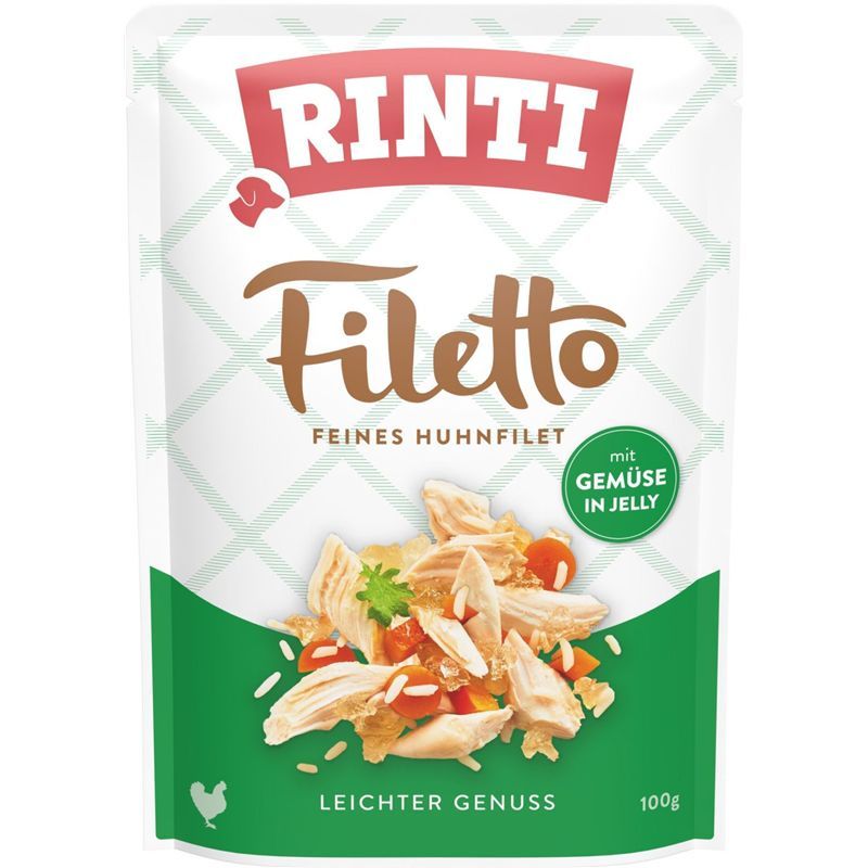 Rinti Filetto Jelly Huhn & Gemüse 100g Rinti Filetto Jelly Huhn & Gemüse 100g