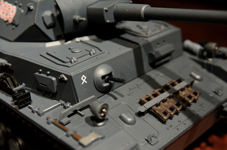 RC Panzer "Kampfwagen IV Ausf.F-2"  - Metallgetriebe