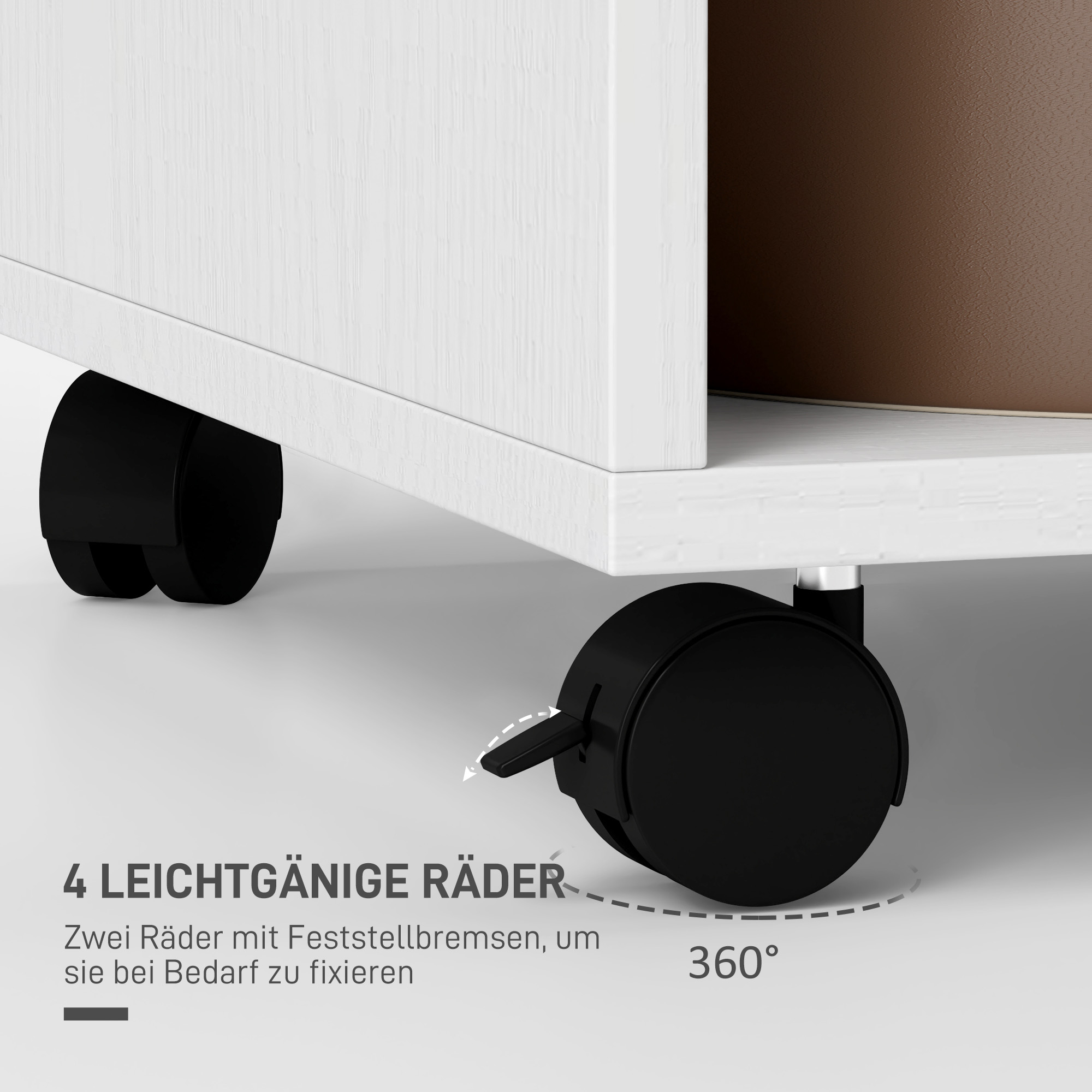 Kleiderschrank Garderobe,60 cm x 40 cm x 127 cm, 1 Kleiderstange, 2 Regale, Weiß