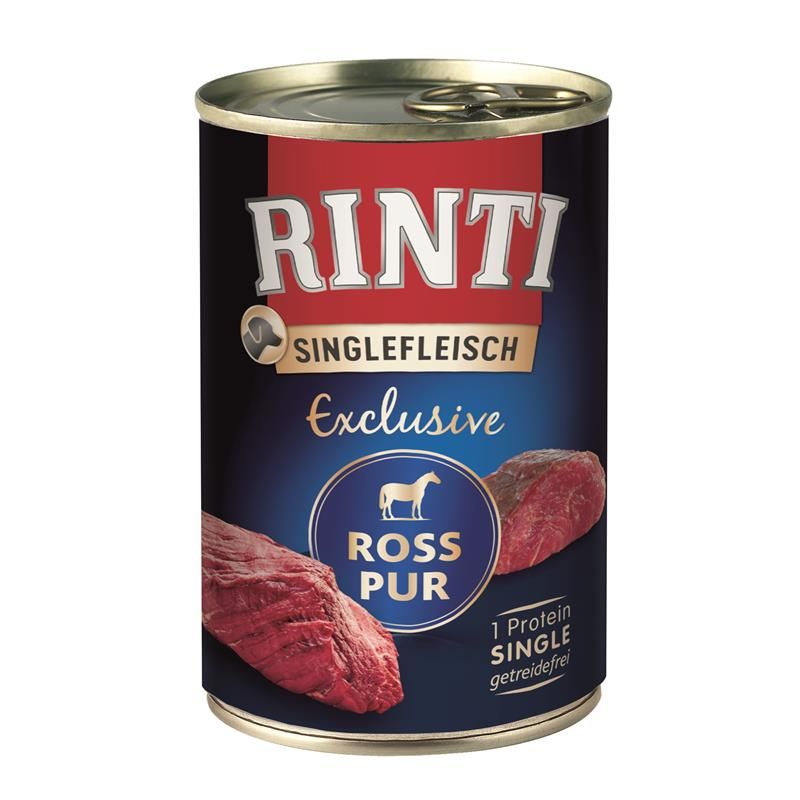 Rinti Singlefleisch Ross pur 400g