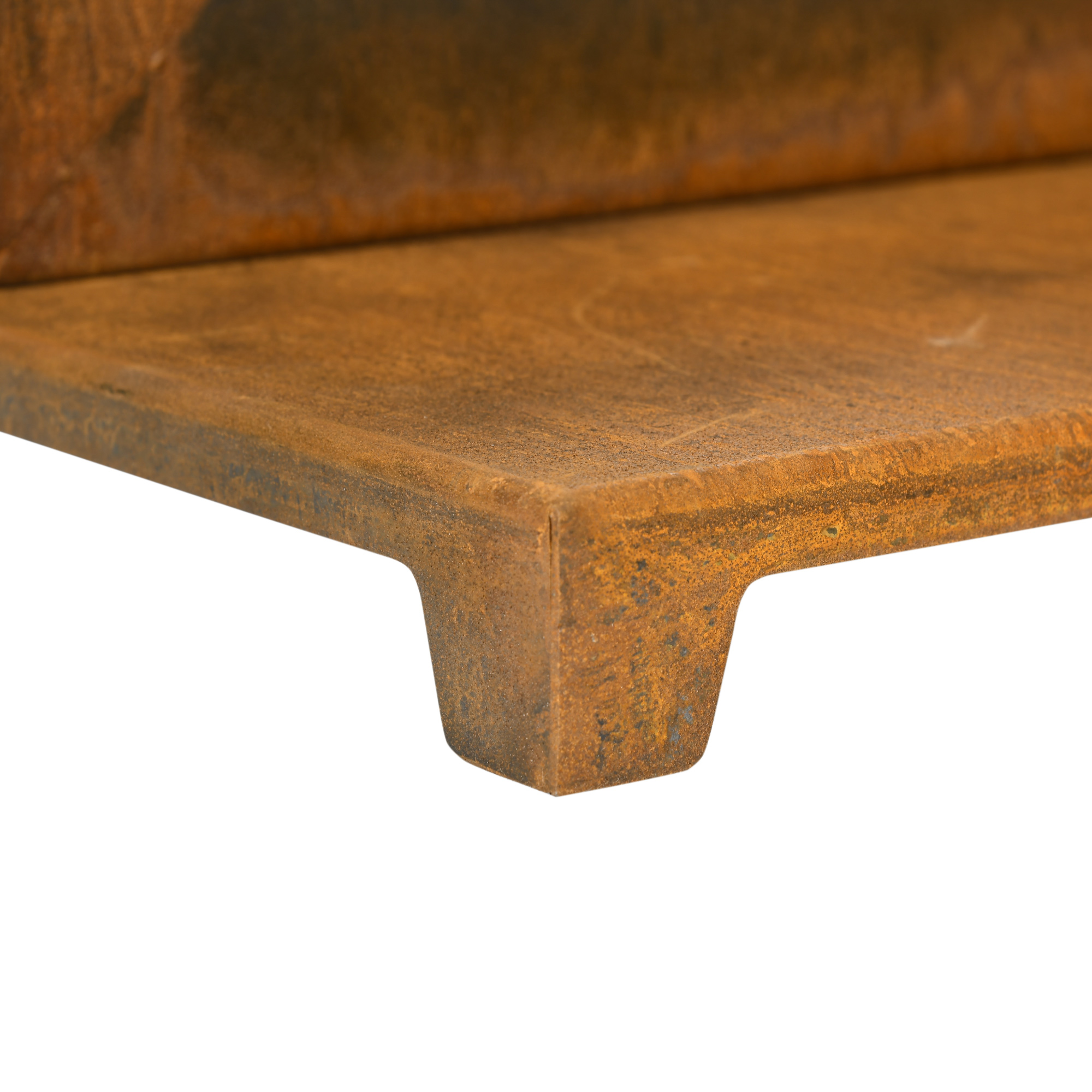 dekorativer Fensterrahmen für den Garten, Vintage-Design, 55 cm x 19 cm x 80 cm, Metall, Braun