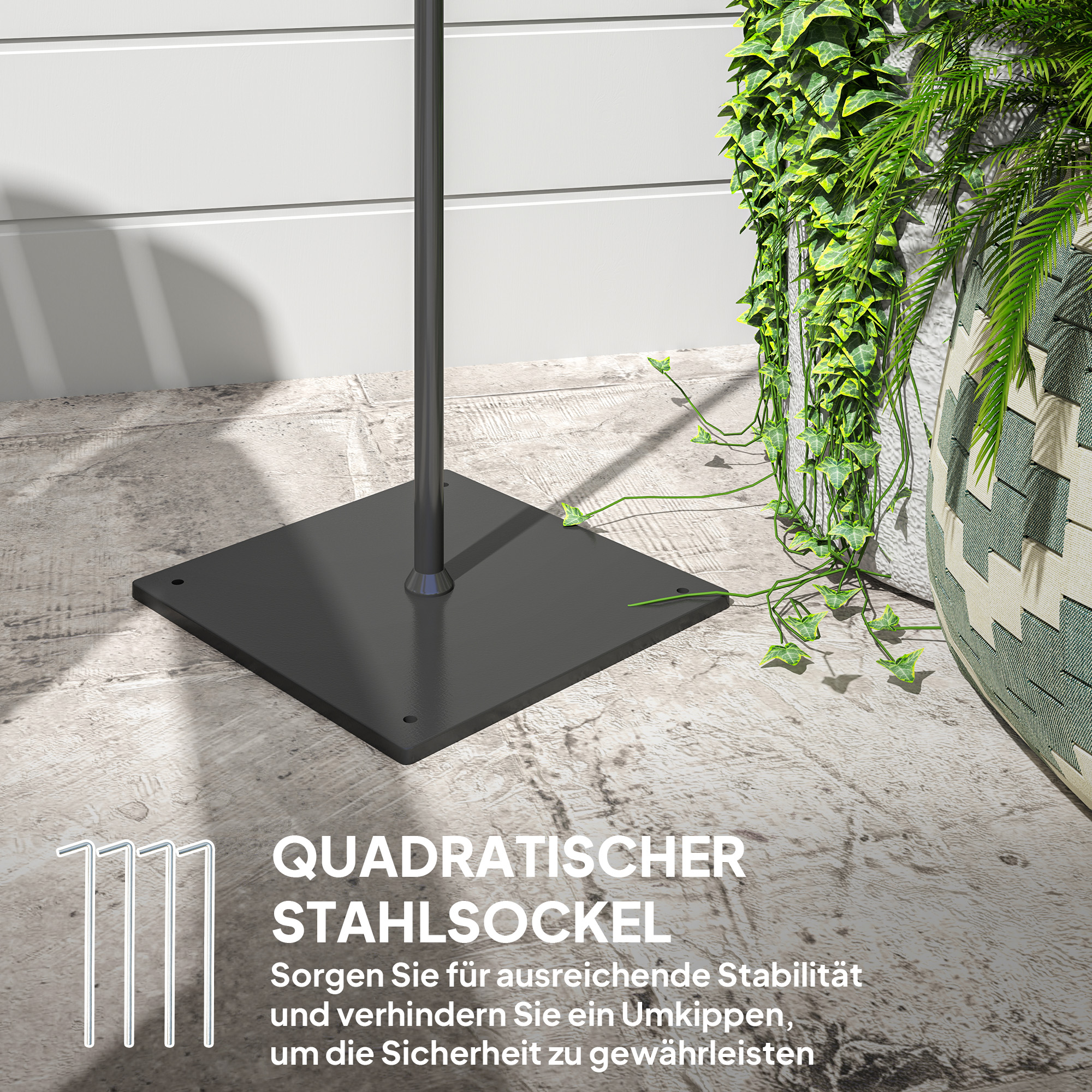 Solar Stehlampe Rattan Solarlampen mit Lichtsensor 3 Lichten Automatisch im Boho-Stil IP44 Spritzwassergeschützt