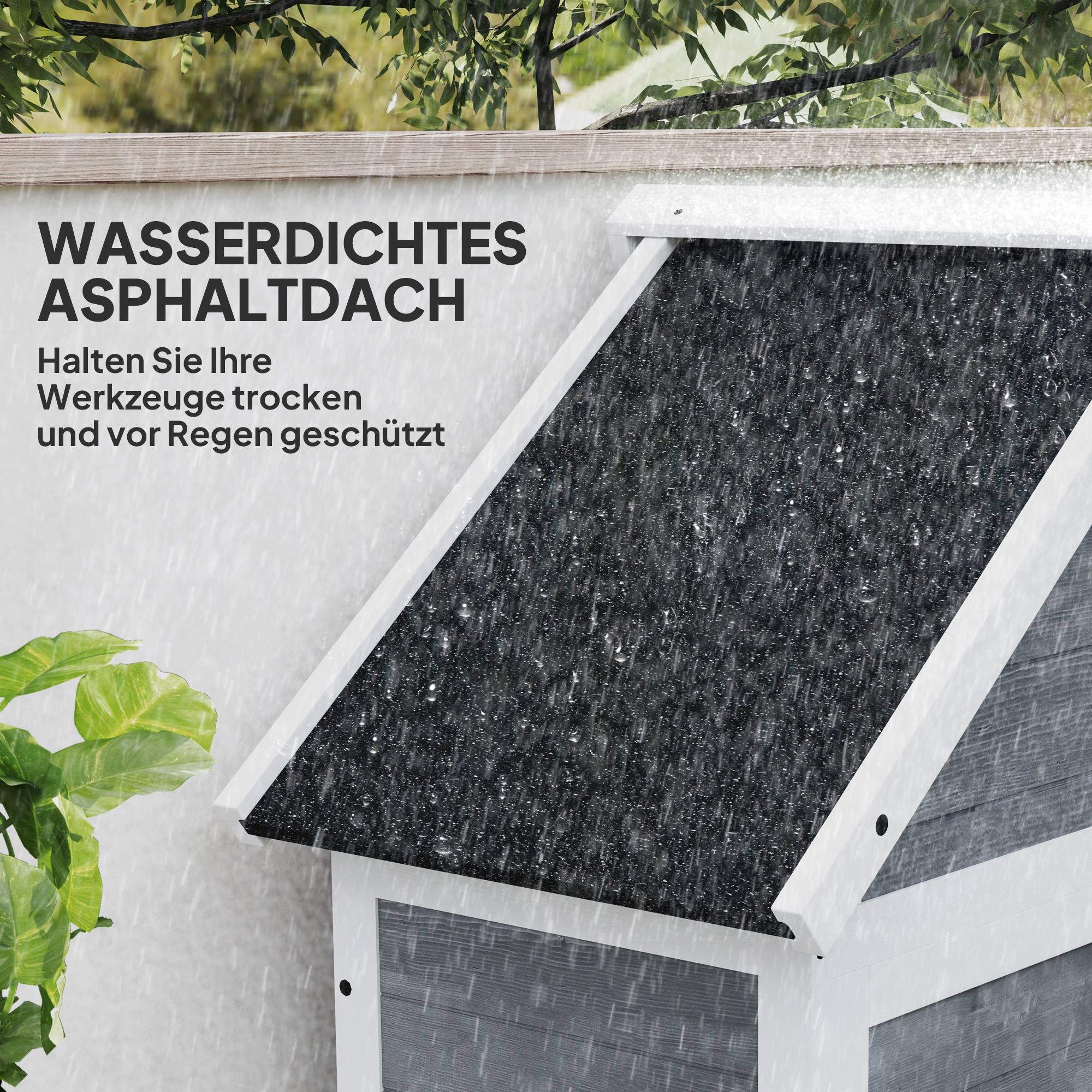 outsunny-gartenschuppen-mit-aufbewahrungsschrank-anpassbare-regale-verschliessbare-turen-wasserfest-fichtenholz-hellgrau~1T9IPG44PP001