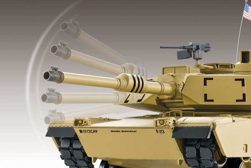 RC Panzer "M1A2 Abrams"  - Metallgetriebe