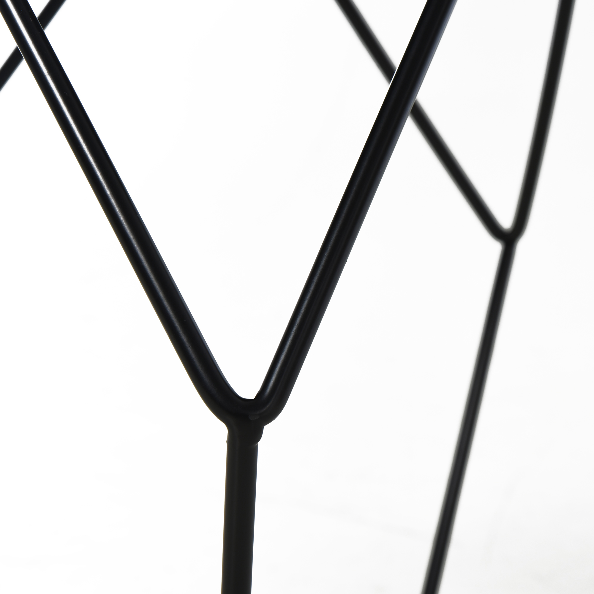 Couchtisch im Industrie-Design, Couchtisch, Metalltisch, Schwarz